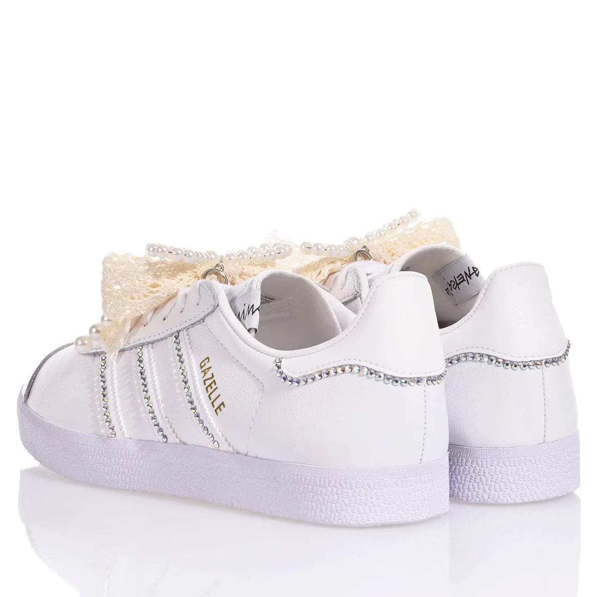 Adidas Gazelle White Glam